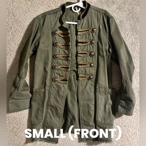 Free People Military jacket